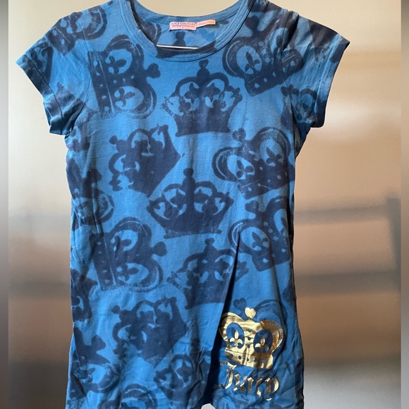 Juicy Couture Blue tshirt - Picture 1 of 3